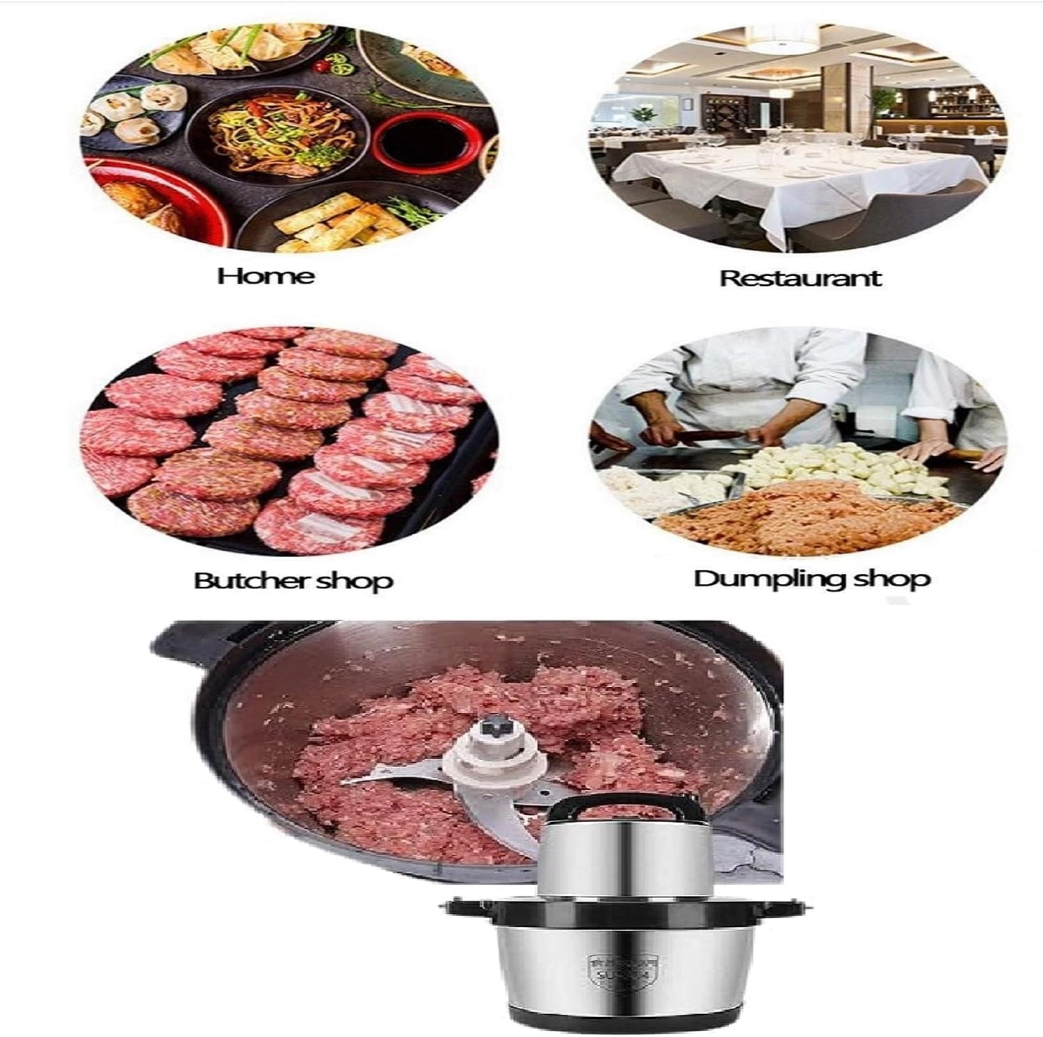 Meat Grinder & Food Chopper