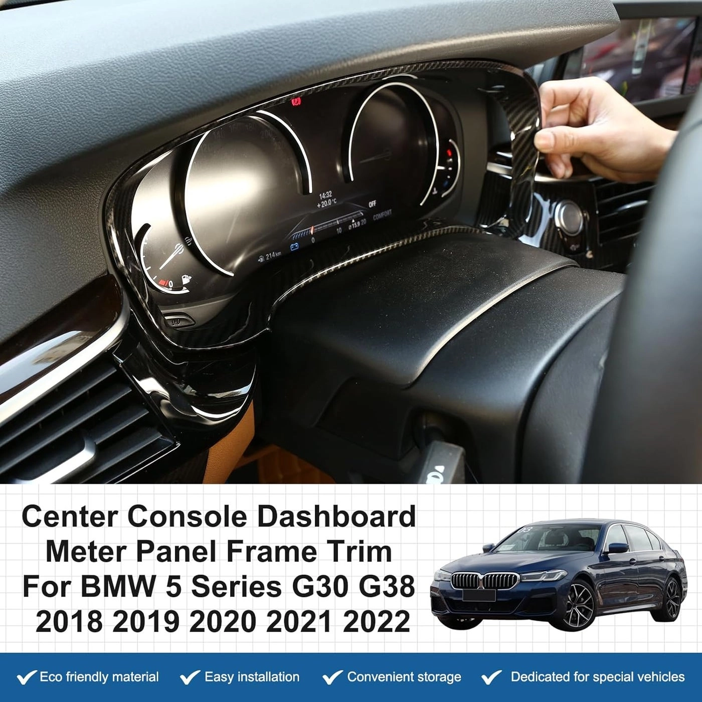 Dashboard Panel Cover Trim - BMW 5 Series 2018-2022