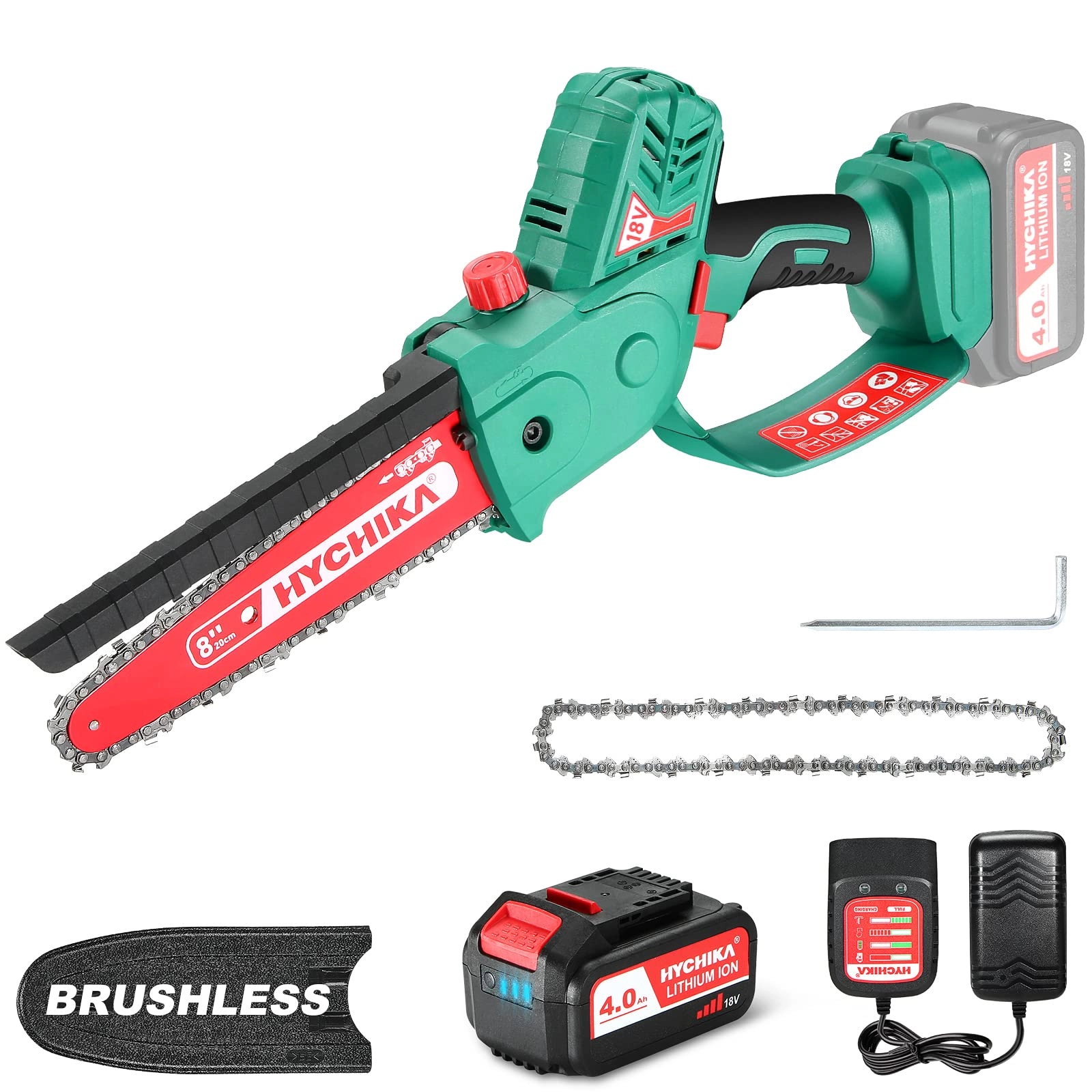 HYCHIKA BETTER TOOLS FOR BETTER LIFE Mini Chainsaw - 500 Watts