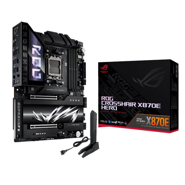 ASUS Crosshair X870E HERO - DDR5 PCIe 5.0