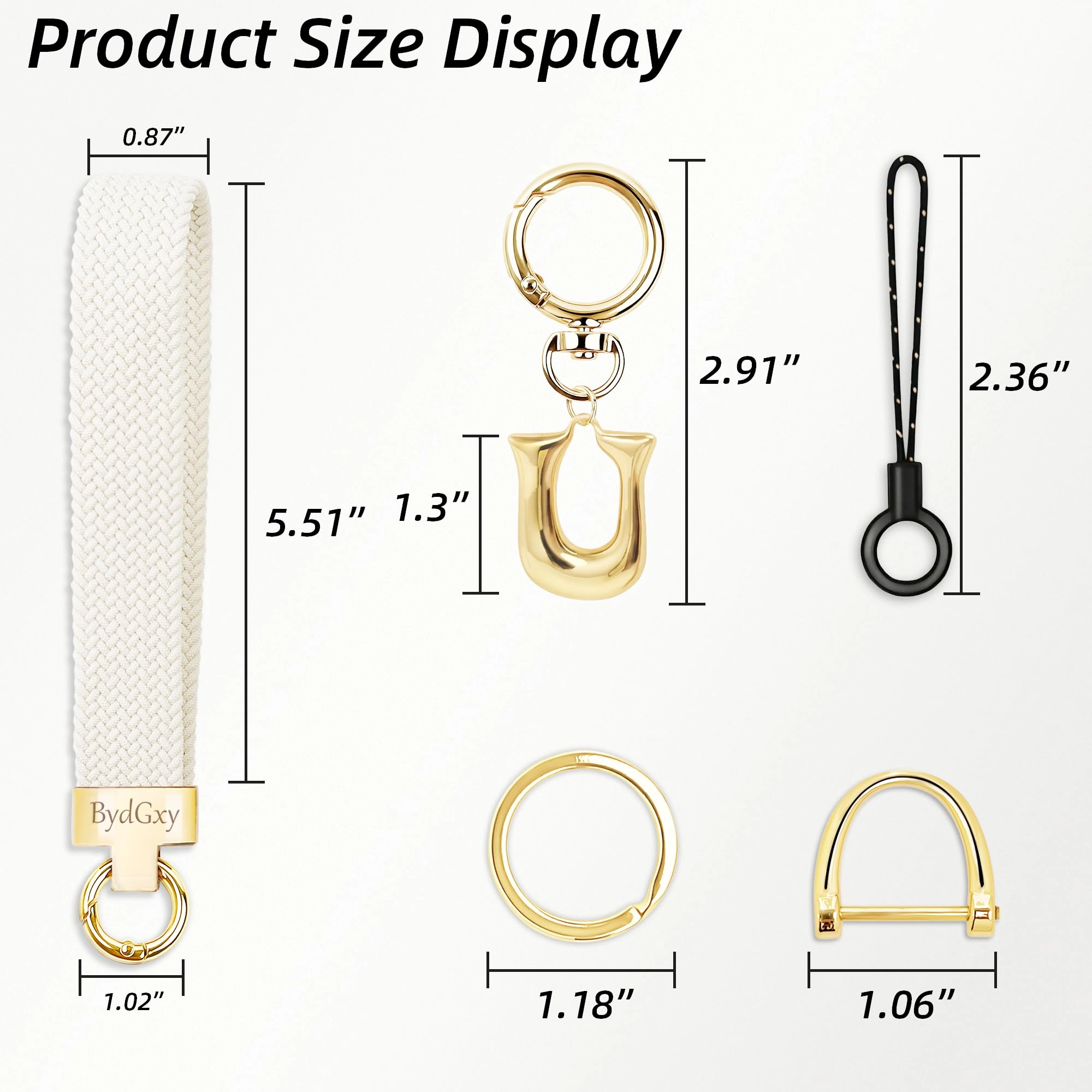 Initial Keychain - Letter