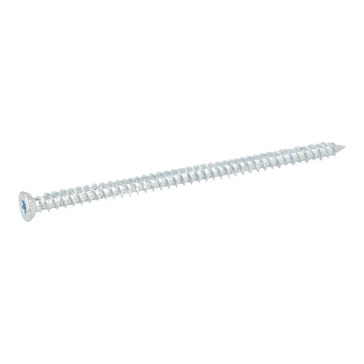 Zinc-Plated Steel Concrete Screw Pack 7.5mm 132mm