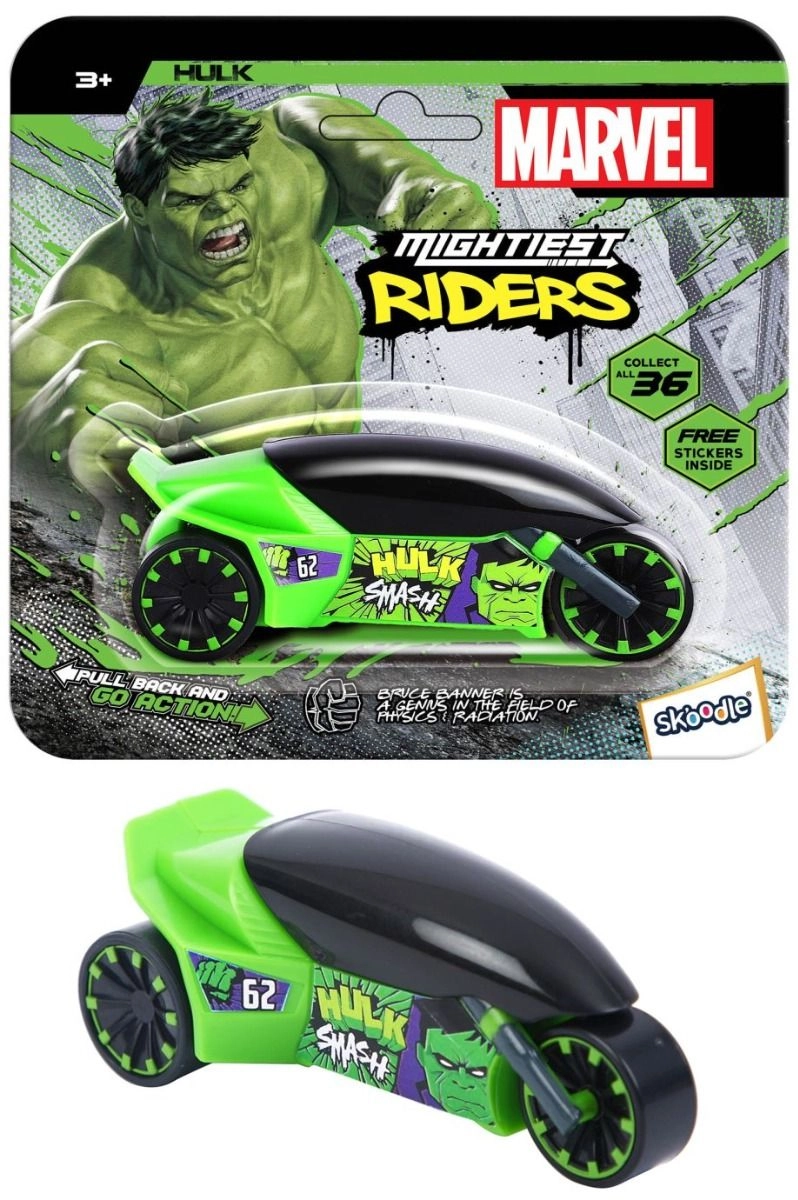Marvel Mm Rider Hulk - 3 + Hulk