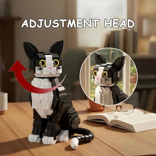 Tuxedo Cat Building Blocks Set - Tuxedo Cat 801 pcs