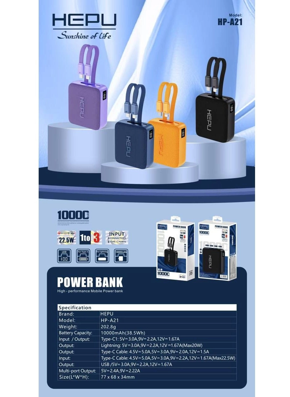 HEPU HP-A32 - 10000 mAh 35 W