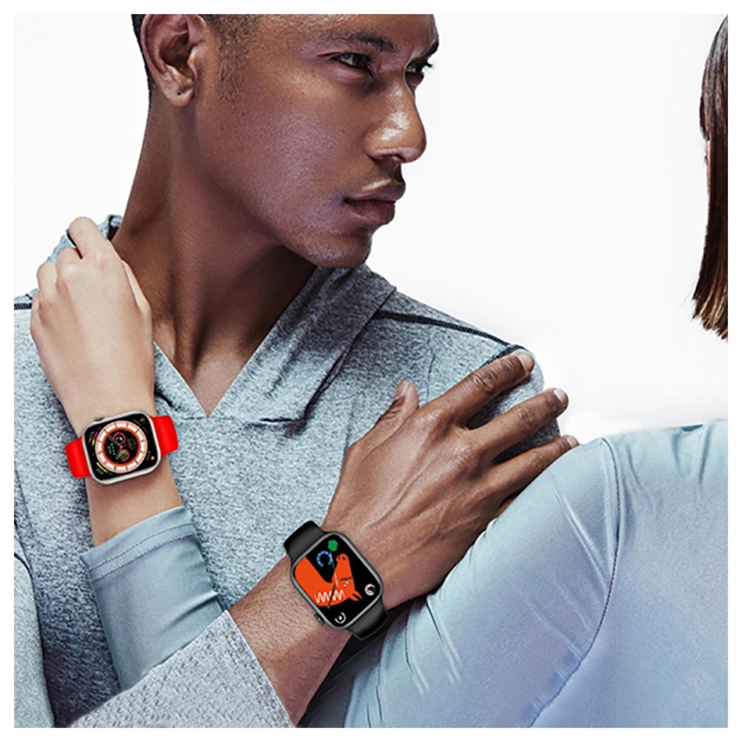 SW01S9SVR Smartwatch Aluminium