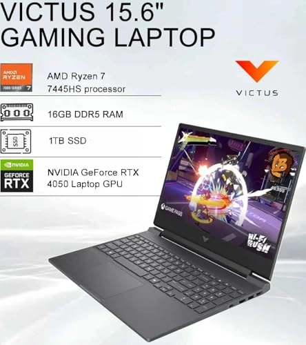 Victus 15 - 15.6'' Ryzen 7-7445HS 16GB DDR5 1TB SSD