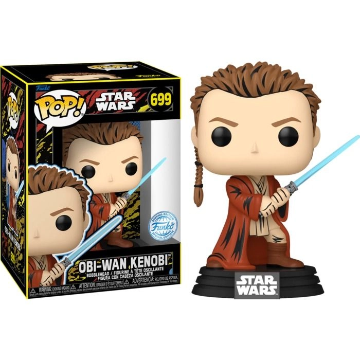 FUNKO Obi-Wan Kenobi - The Phantom Menace Retro Series - 25th Anniversary Exclusive