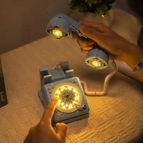 31174 Retro Telephone - LED Light Set Compatible with Lego