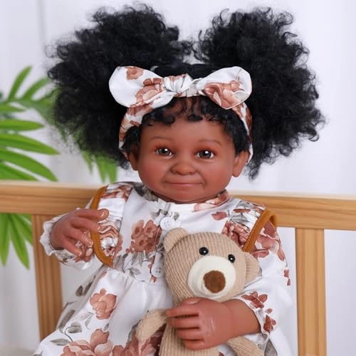 Bemi Reborn Baby Doll - 20 Inch Soft Cloth Body Ages 3+