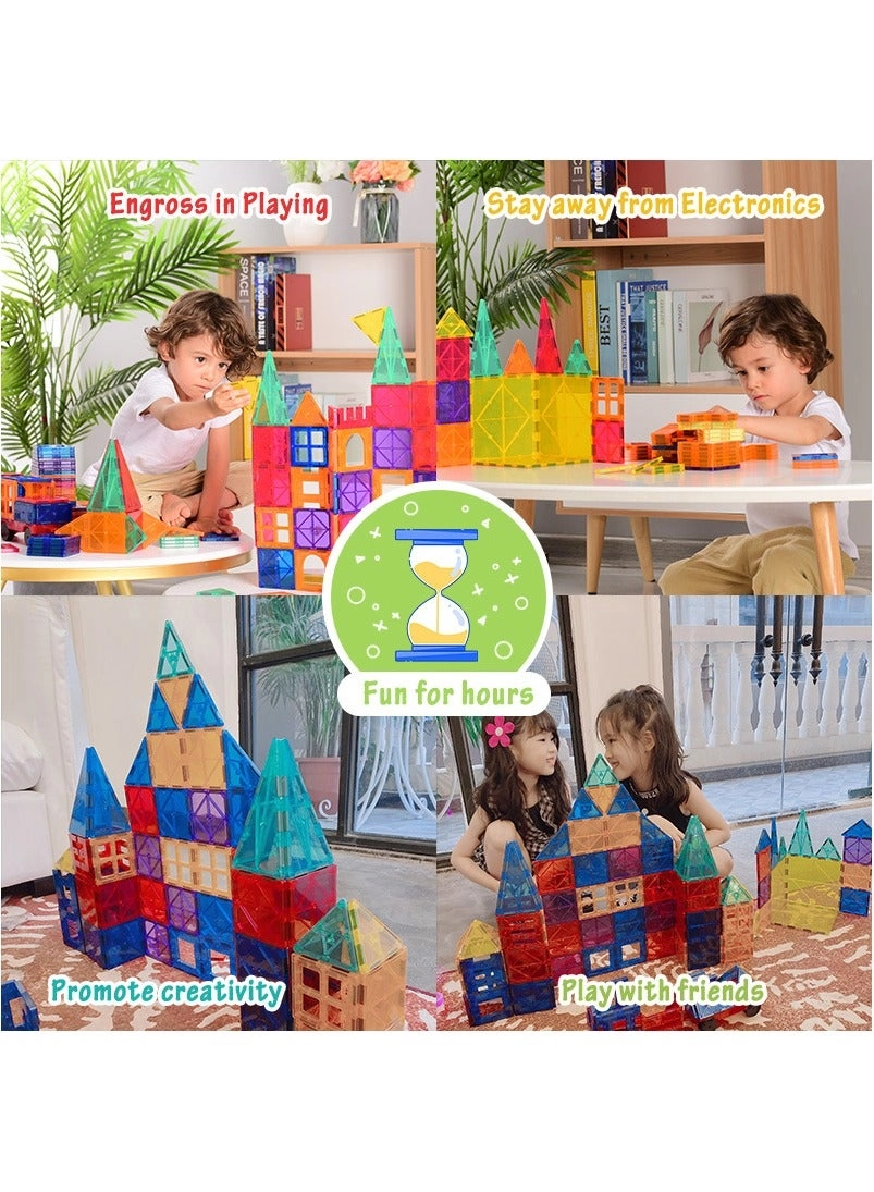 Arabest Magnetic Building Tiles Set - 3+ 78 pieces