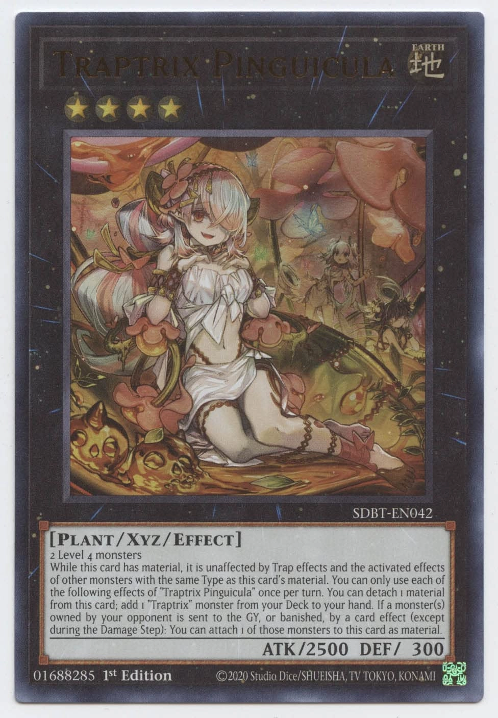 Yu-Gi-Oh! Traptrix Pinguicula - SDBT-EN042