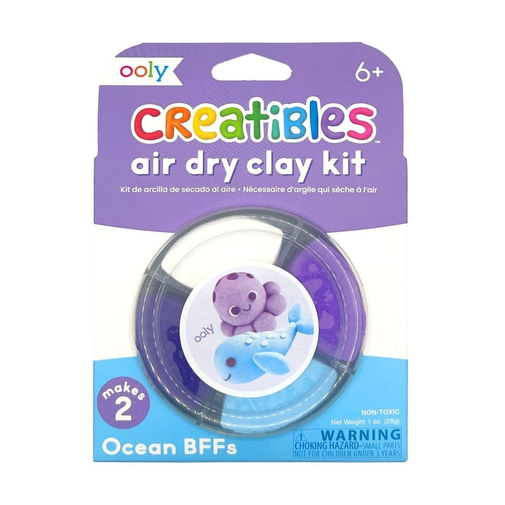 Creatibles D.I.Y. Air Dry Clay Kit - 4 Pcs