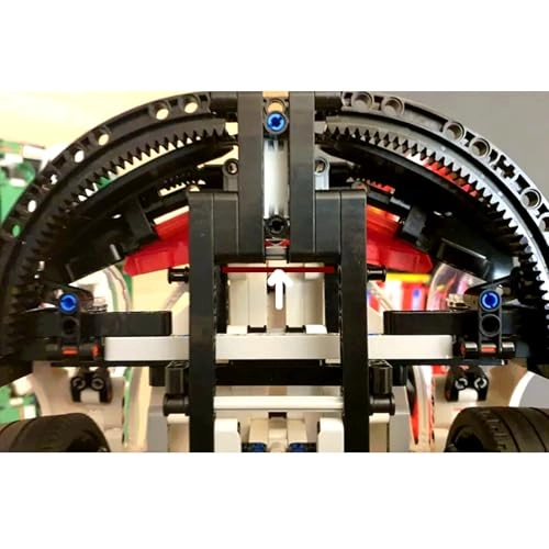 Wall Mount Compatible for Lego - Made in France Plastic