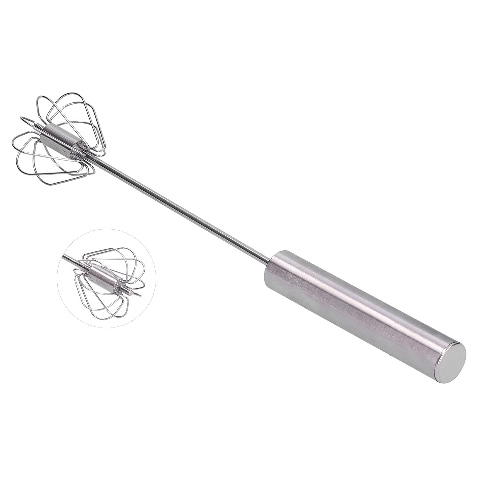 Mingzhe Egg Beater - Stainless Steel 35cm Handheld