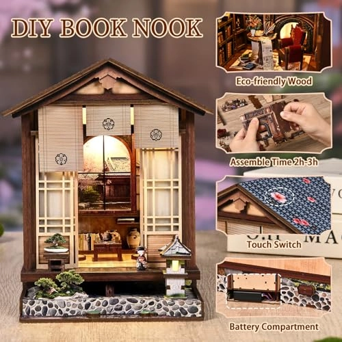 Book Nook Kit - The Zen Garden Shed