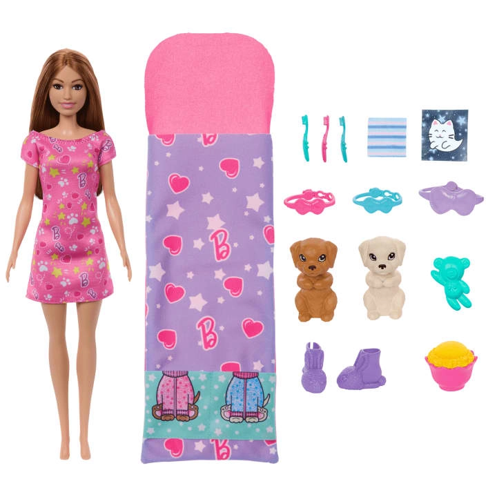 Puppy Slumber Party Playset - Color Change 10+ piece