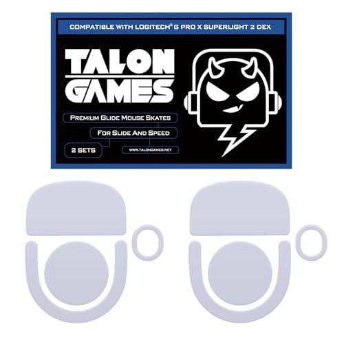 Rounded Curved Edges Mouse Feet - Bluetooth