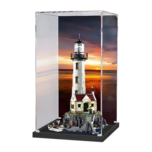 Figures Display Box - 30 x 30 x 60 cm Acrylic Dustproof Transparent