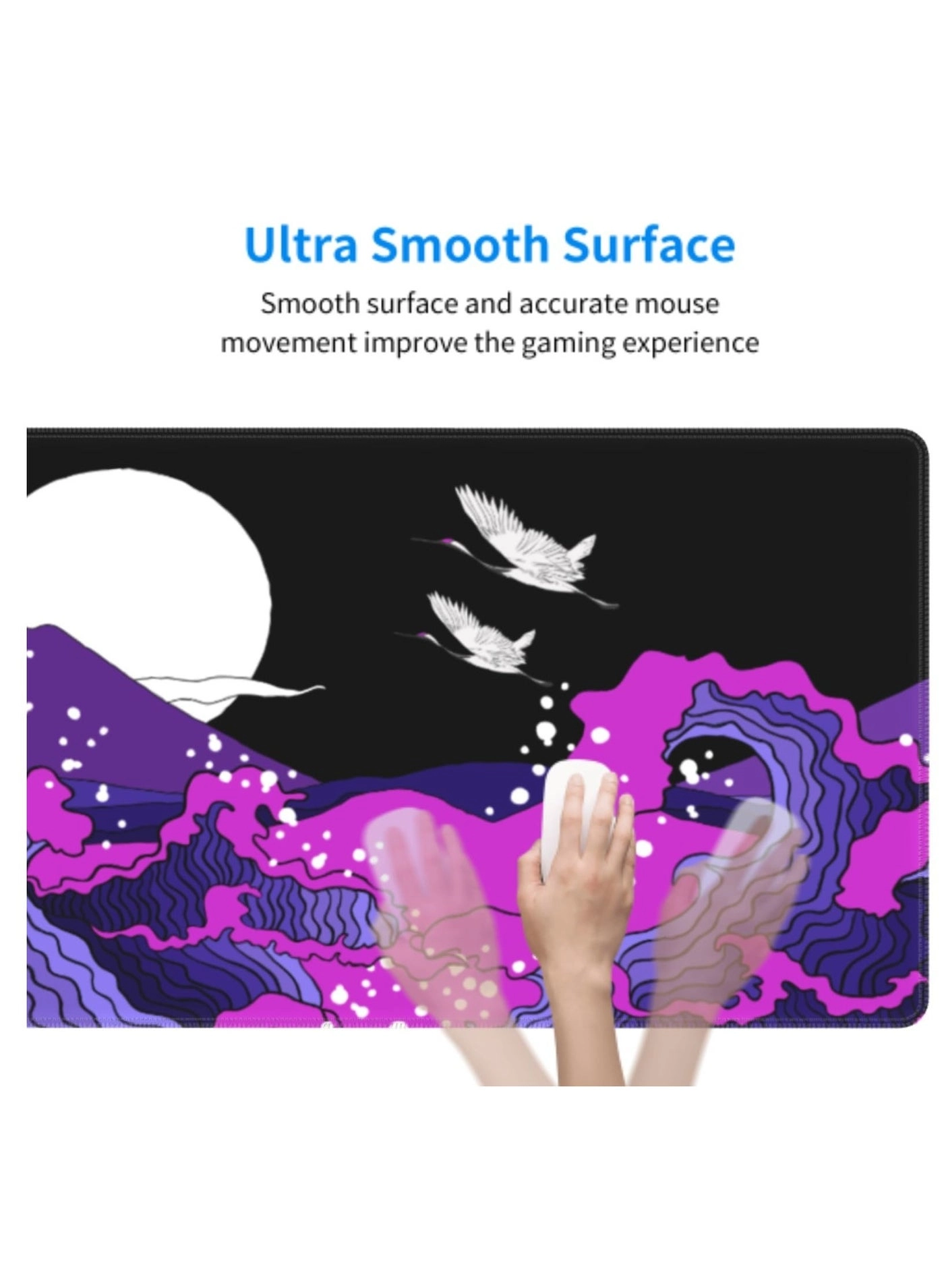 Marble Extended Large Gaming Mouse Pad