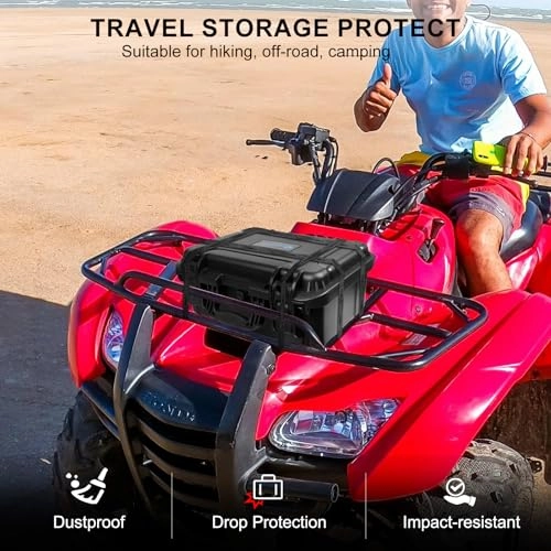Waterproof Hard Case - 38 x 15.5 x 30.5 cm; 2.2 kg Compatible with DJI Mavic 3 Pro/DJI Mavic 3 Classic/DJI Mavic 3 Drone/Combo/DJI RC2/DJI RC/RC N1/RC N2 Remote and Accessories(Case Only)