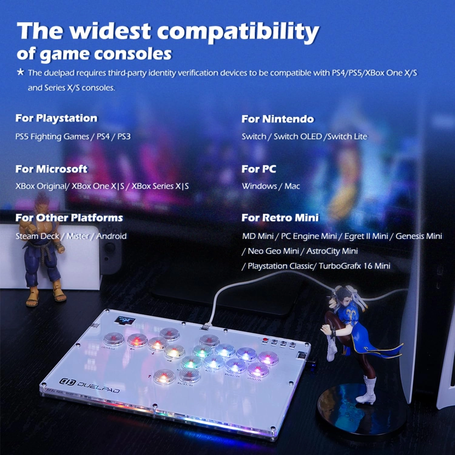 Duelpad Zen16 - A16 PS4/PS3/PC/Switch/Steam
