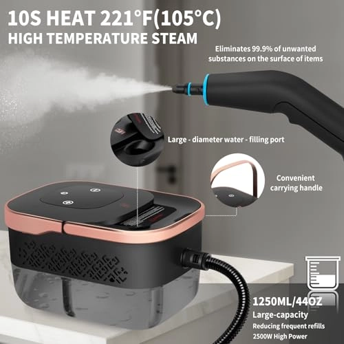 Steam Cleaner - 3Bar 1.4 Liters