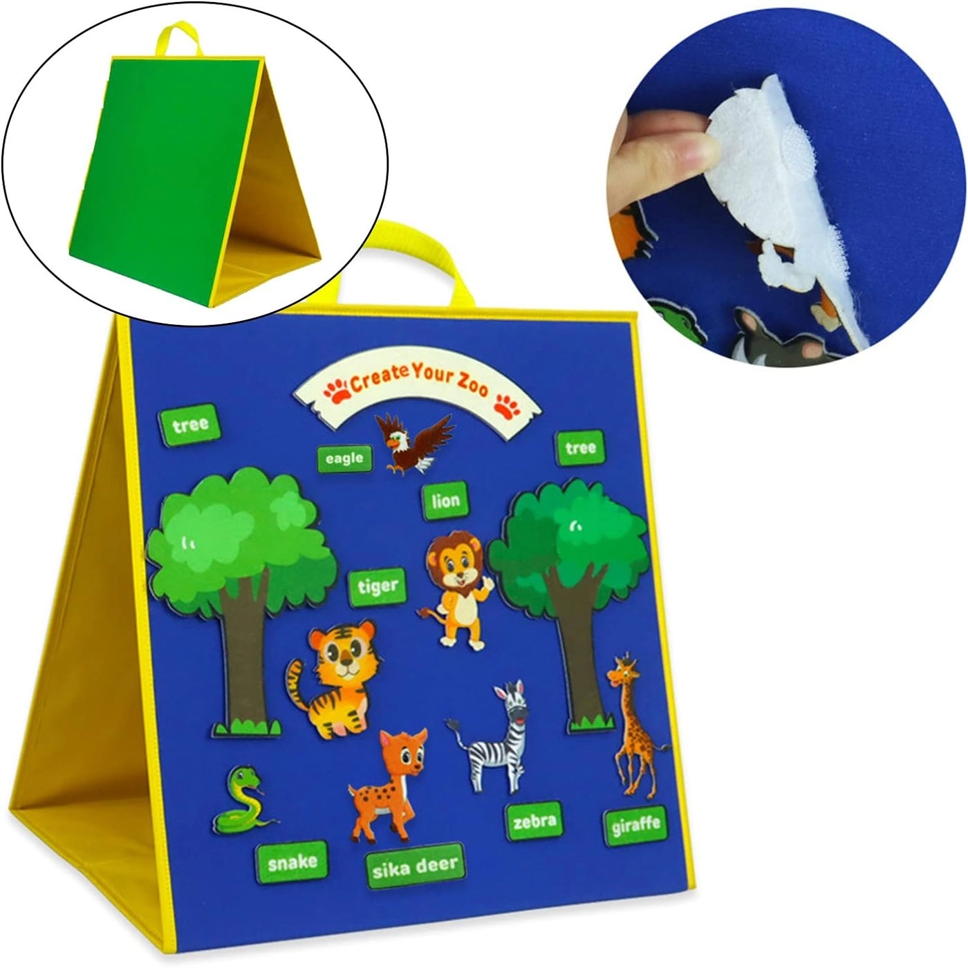 Felt Flannel Board - Kids Toddlers 1 Piece