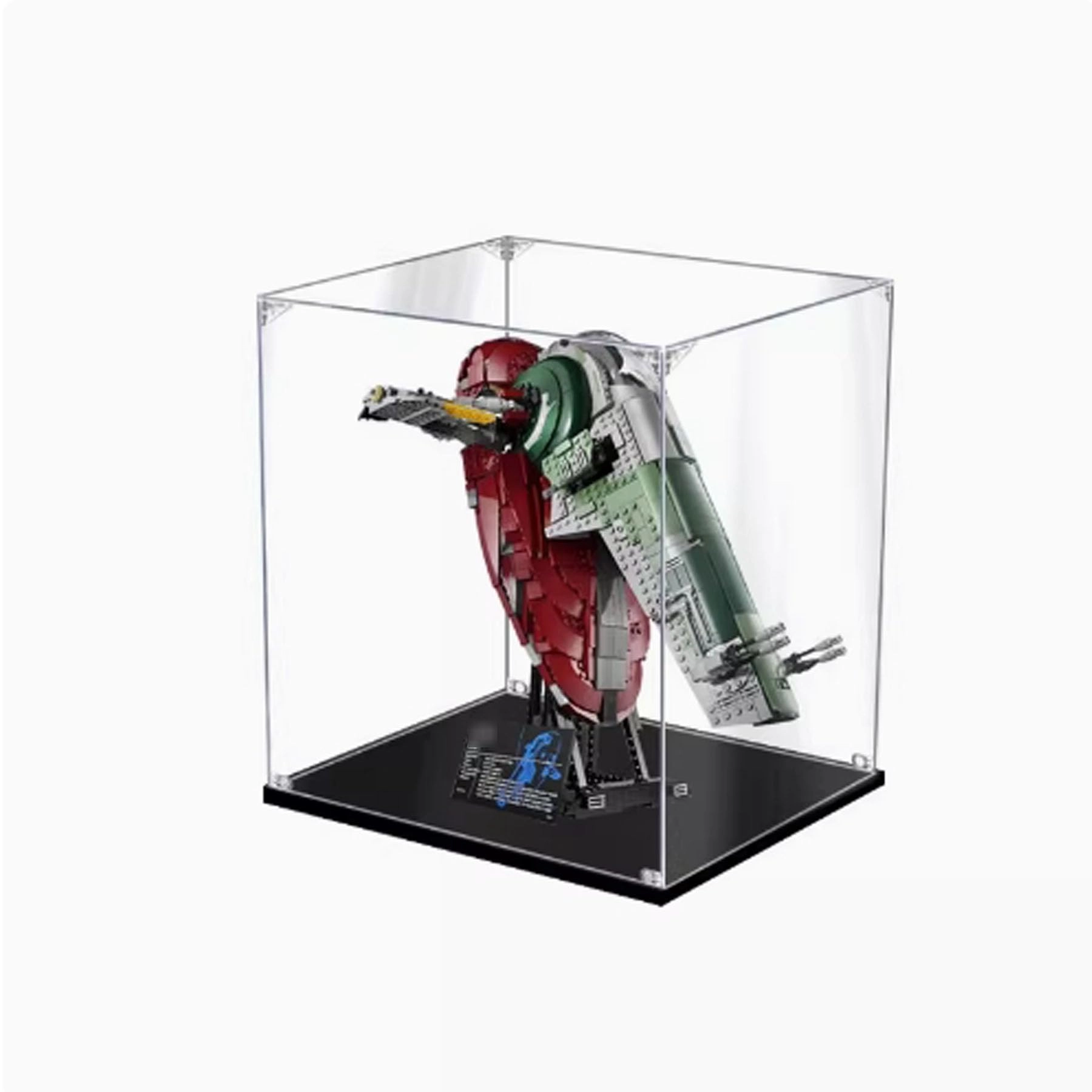 FEIRUBO Acrylic Display Box - 75060 Black Base 2mm