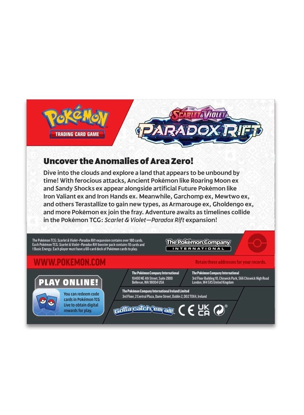 Scarlet & Violet: Paradox Rift Booster Box - 36pcs