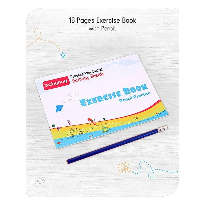 Pen Control Write and Wipe Activity Set - 3 Years+ 65 pieces