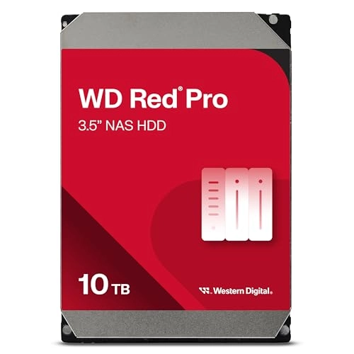Red Pro 3.5" 7200rpm 512MB SATA 6Gb/s (WD103KFBX-SPM95N0) - 10TB