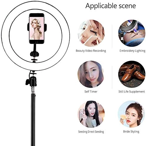 Selfie Ring Light - 10in Inner (160cm)