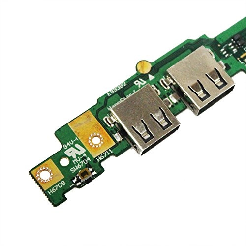 USB Audio Jack Power Switch Button Board