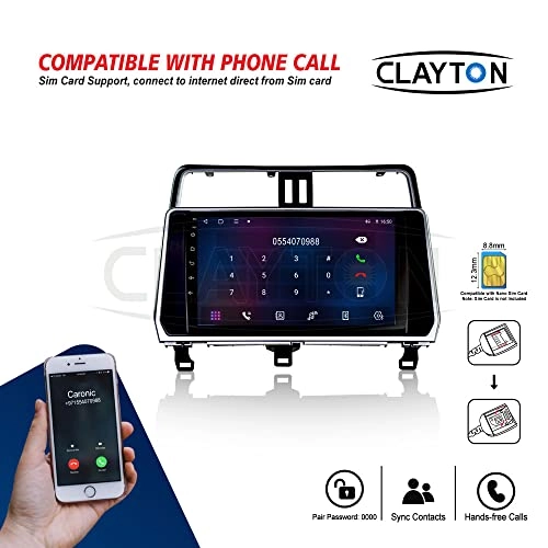 Car Stereo Screen For Toyota Prado - 10 Inches