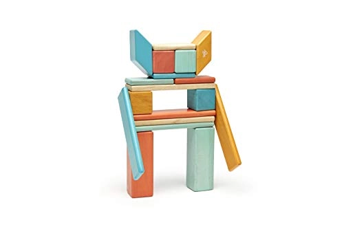 Magnetisches Holzblock-Set - 3 years and up 24 pieces