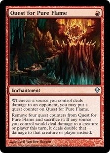 Magic: the Gathering Quest for Pure Flame - 144 Zendikar Foil