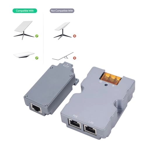 GigE Passive PoE Injector Kit - DC48-57V 320W 10Mb/s 100Mb/s 1000Mb/s
