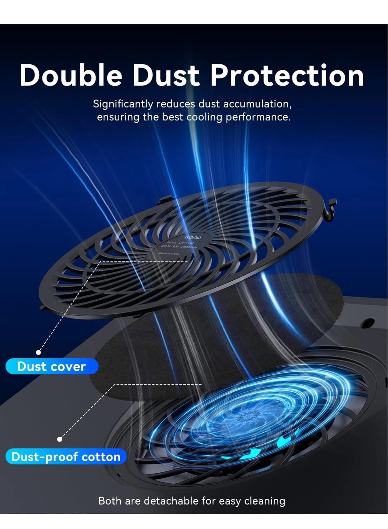 RGB Laptop Cooling Pad - 15-19in