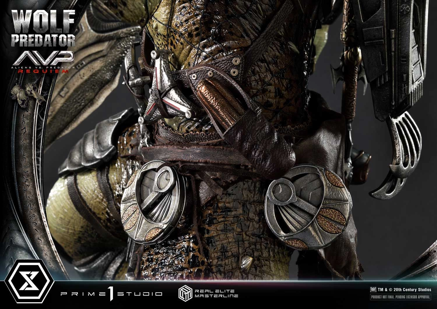 Requiem Wolf Predator - Aliens vs Predator - H:95cm