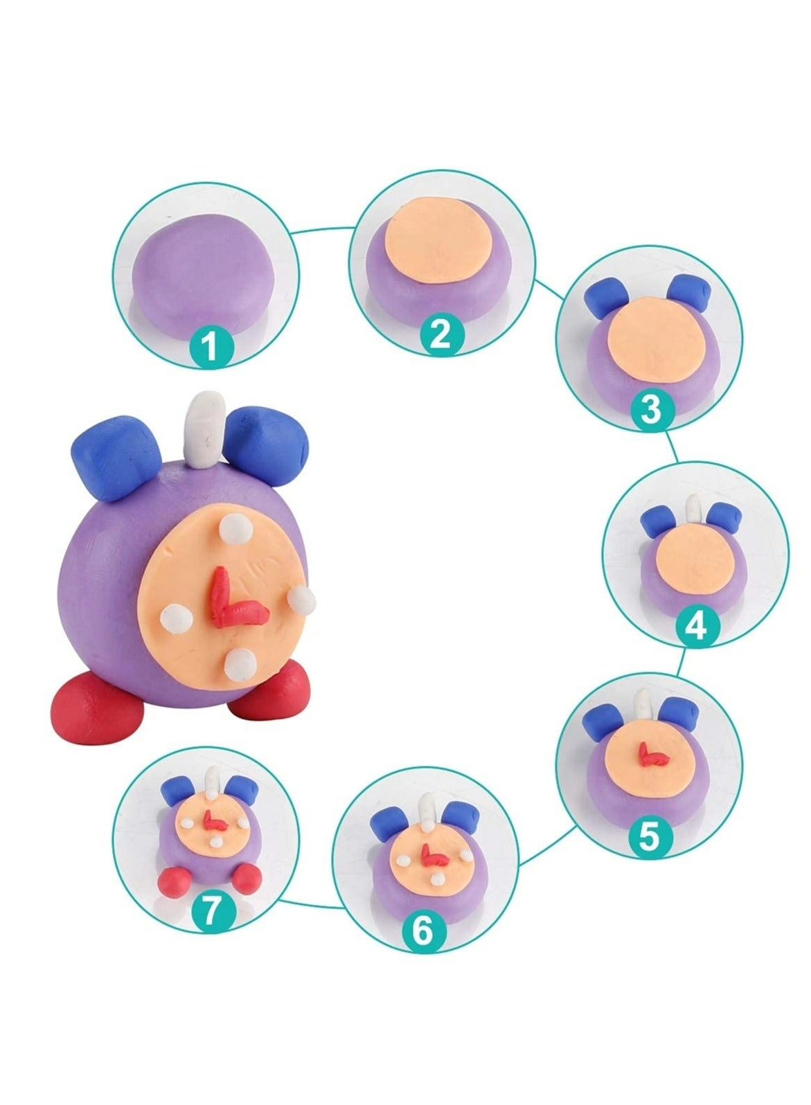 Polymer Clay Kit - polymer clay 640g