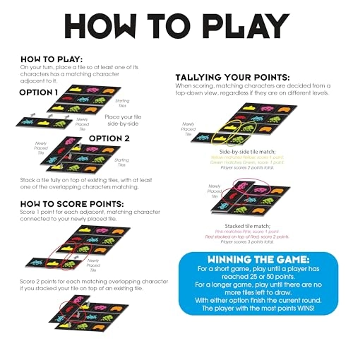 Space Invaders Dominots - Tile Game