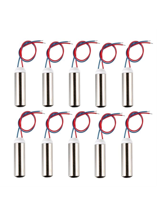 Vibration Motor - 10pcs DC 7x25mm 8000-12000RPM