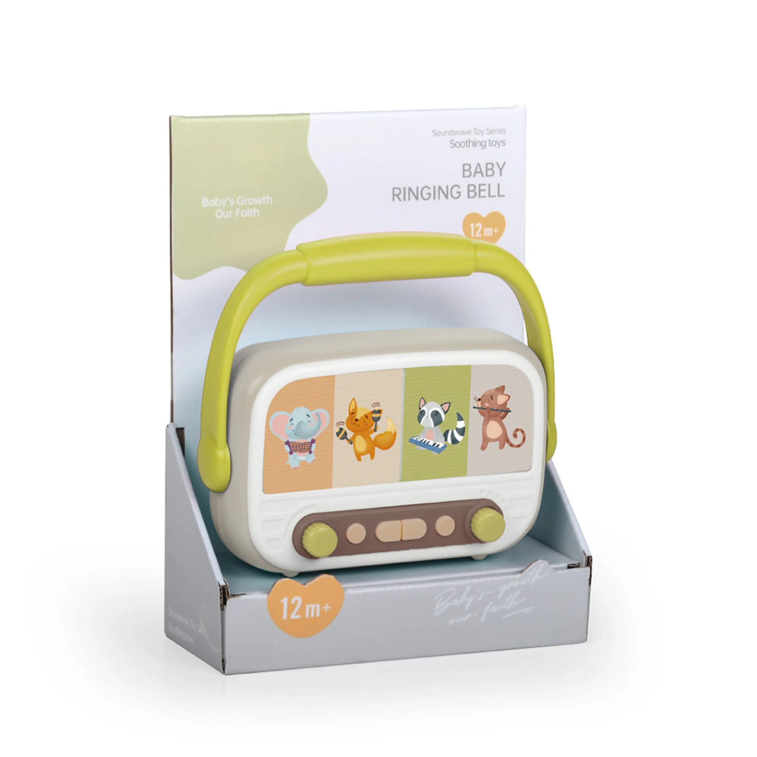 Babycare Cartoon Musical Toy - 12 months+