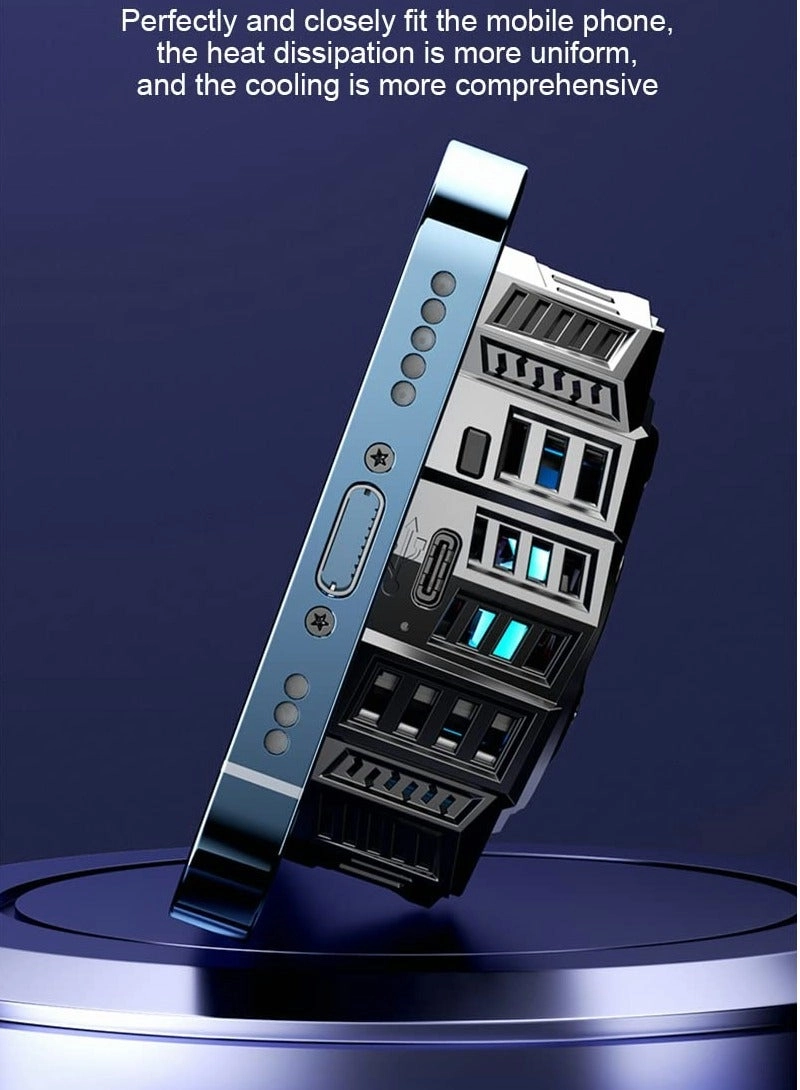 Phone Cooler Fan - Magnetic Built-In Battery Compatible with iPhone