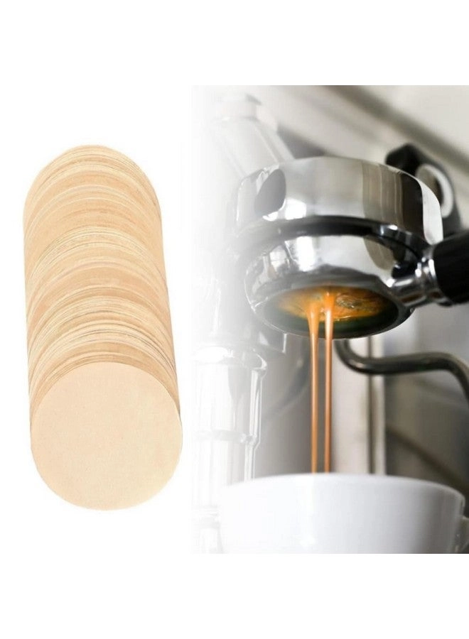 Disposable Coffee Tea Filters - 58mm Unbleached 100 Count