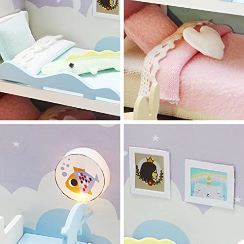 DIY Miniature Dollhouse Kit - 124 scale