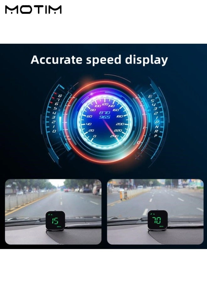 Head Up Display - High Definition Digital GPS Speedometer