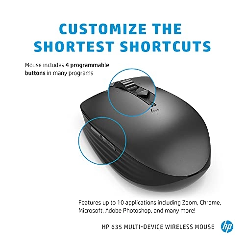 635 Multi-Device Wireless Mouse - Bluetooth Usb