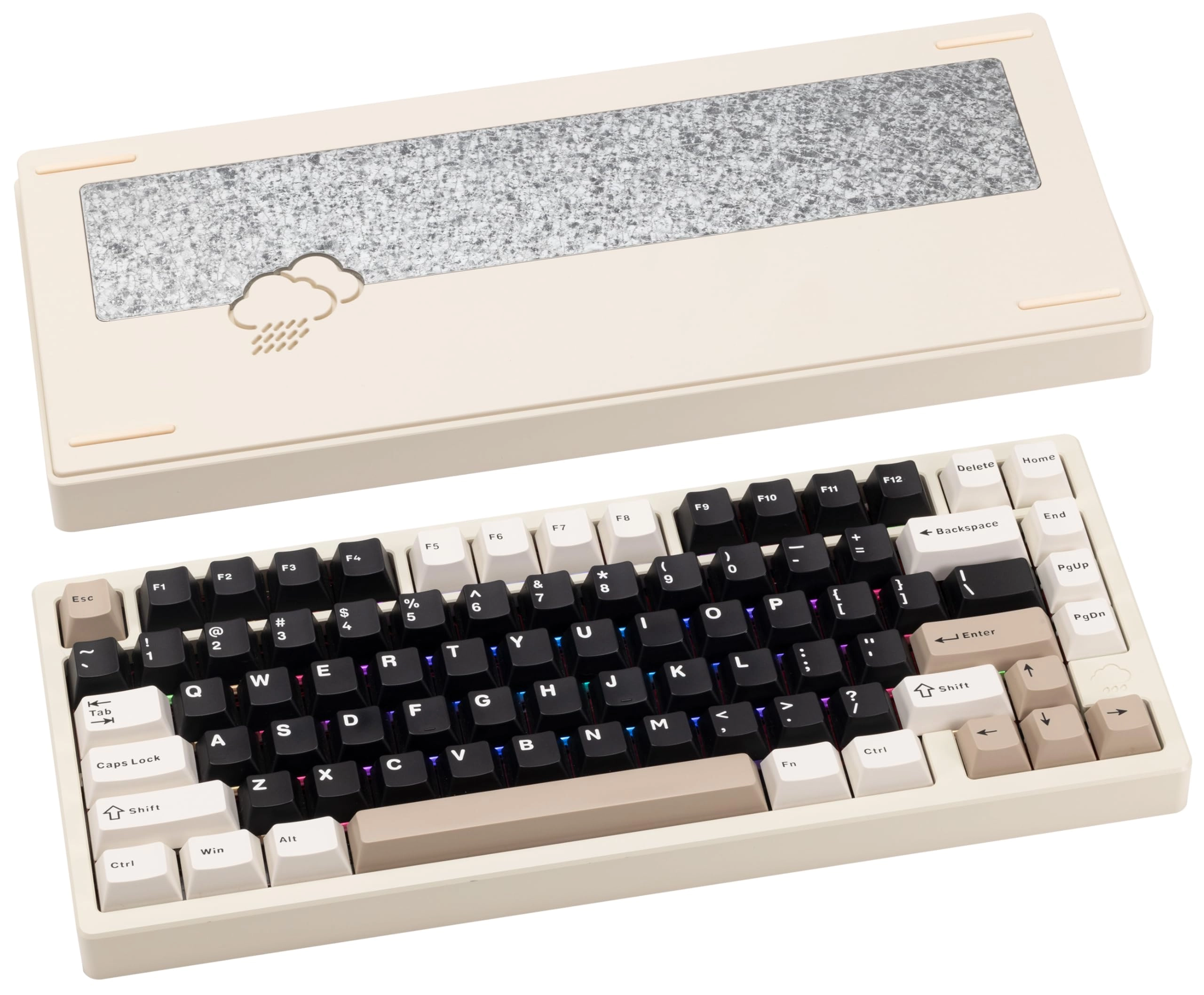 WOBKEY Rainy 75 - QWERTY Wired/Wireless